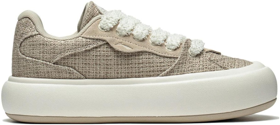 (Women) Li-Ning Puff Platform Skate Shoes 'Light Brown' AZGT092-2 Order (Women) Li-Ning Puff Platform Skate Shoes 'Light Brown' AZGT092-2