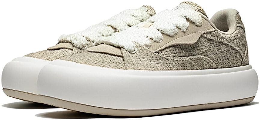 (Women) Li-Ning Puff Platform Skate Shoes 'Light Brown' AZGT092-2 Lookbook (Women) Li-Ning Puff Platform Skate Shoes 'Light Brown' AZGT092-2