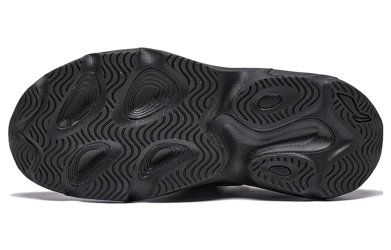 Cheap (W) Li-Ning Puff Runner 'Hitam' AZGT072-3