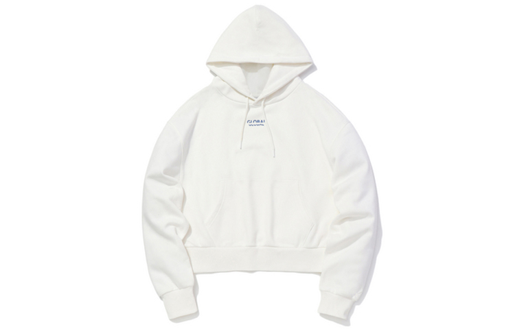 (Women) Li-Ning Pullover Sweatshirt Cream White Casual Fashion Series AWDQ712-1