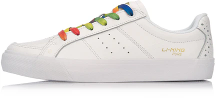 (Women) Li-Ning Pure II 'Classic Leather White' AGCM134-1 (Women) Li-Ning Pure II 'Classic Leather White' AGCM134-1