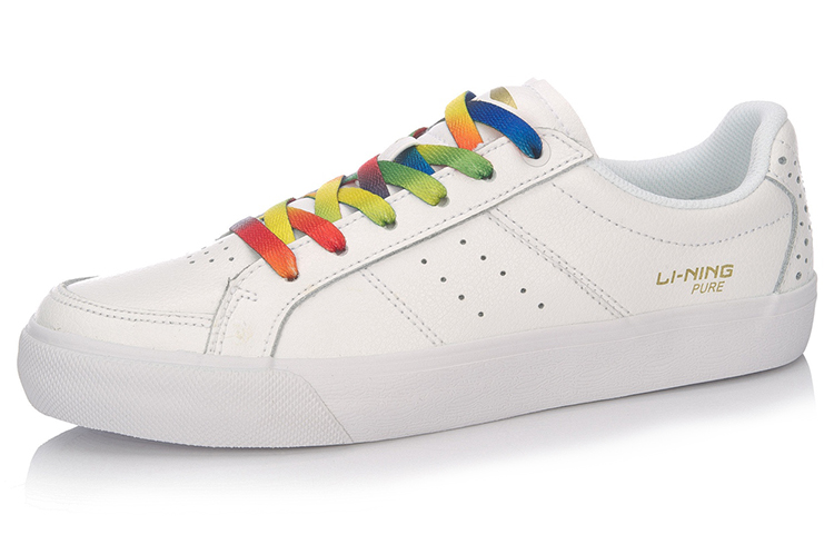 Order (W) Li-Ning Pure II ''Pelle Classica Bianca'' AGCM134-1