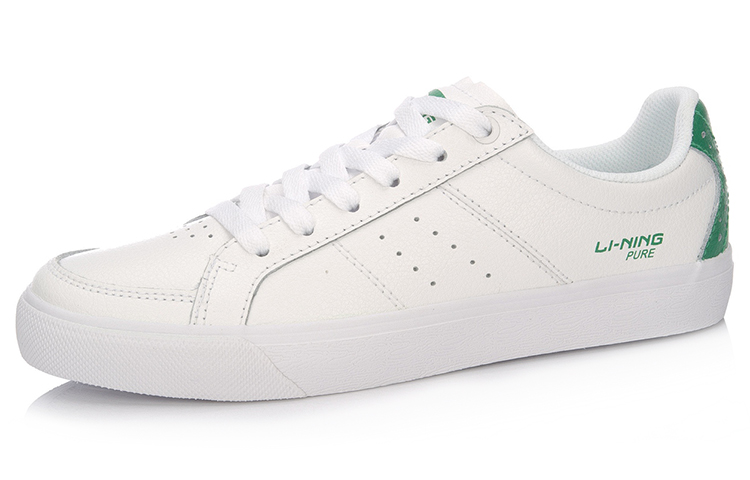 Order (W) Li-Ning Pure II ''Weiß Grün'' Sneaker AGCM134-3