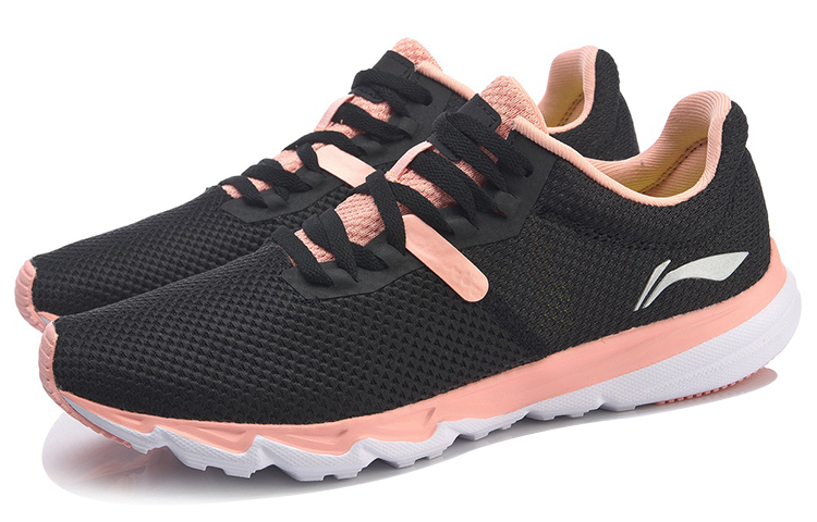 Lookbook (W) Li-Ning Qian Yi 'Hitam Merah Jambu' ARBP036-4