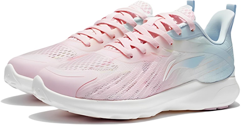 (Women) Li-Ning Qianyi Low 'Pink-Blue' ARSS020-5 Lookbook (Women) Li-Ning Qianyi Low 'Pink-Blue' ARSS020-5