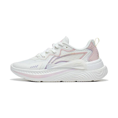 (W) Li-Ning Qingyou 'White Pink'