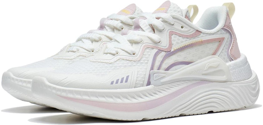 (Women) Li-Ning Qingyou 'White Pink' AGLT058-4 Lookbook (Women) Li-Ning Qingyou 'White Pink' AGLT058-4