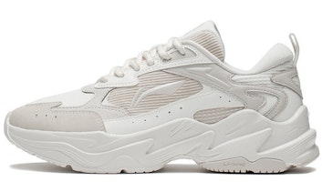 (Women) Li-Ning Qixing 'Creamy White Grey' ARLS024-2 (Women) Li-Ning Qixing 'Creamy White Grey' ARLS024-2