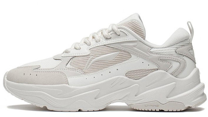 (Women) Li-Ning Qixing 'Creamy White Grey' ARLS024-2 Buy (Women) Li-Ning Qixing 'Creamy White Grey' ARLS024-2