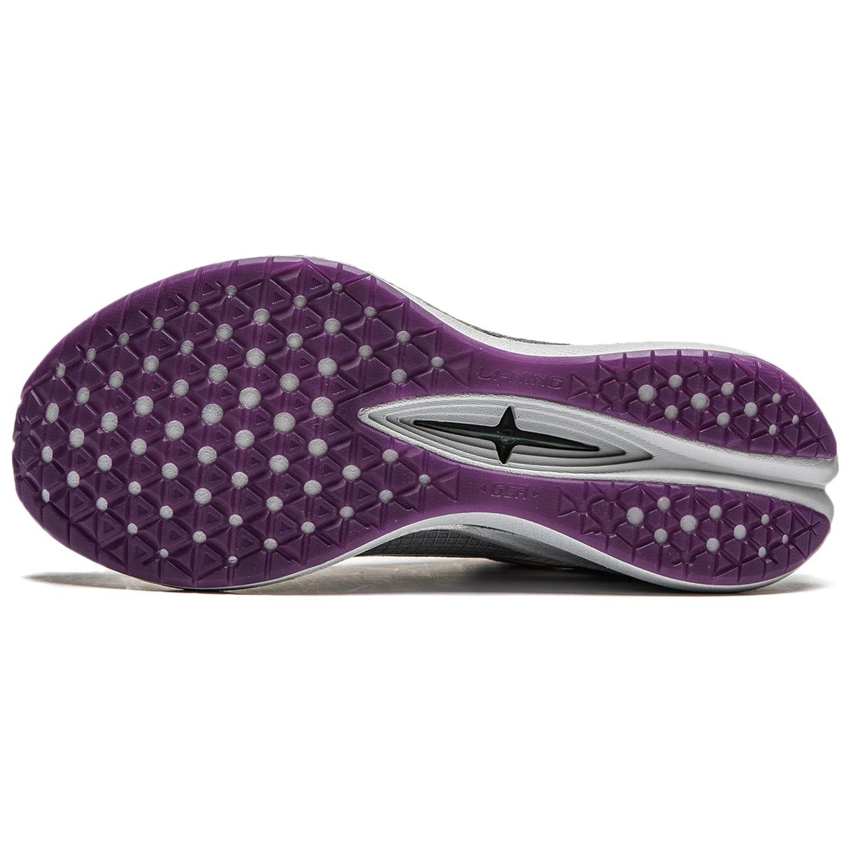 Sizing (W) 李寧 ラビット7 ロー "グレーブラック" ARPU002-12