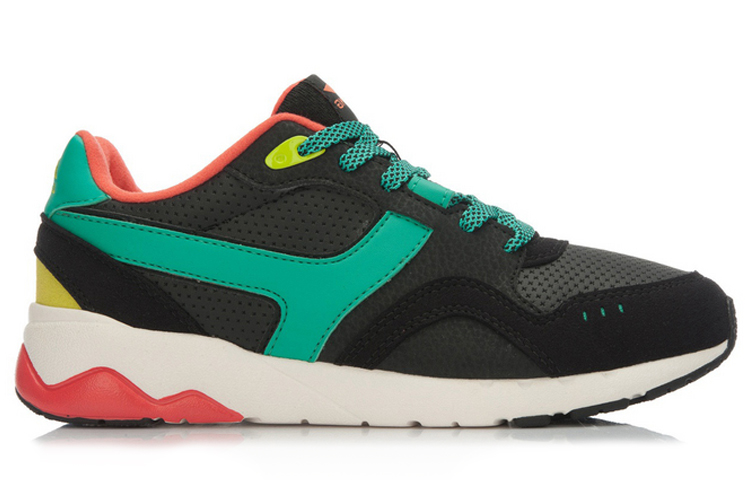 Order (W) Li-Ning Radiant 96 Retro ''Zwart Groen'' ALCL014-7