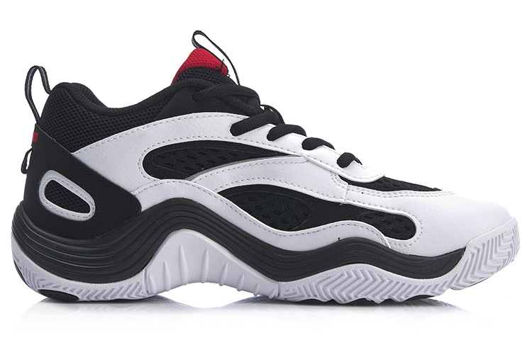 Order (W) Li-Ning Rebirth Mid ''Zwart Wit'' AGBP012-1