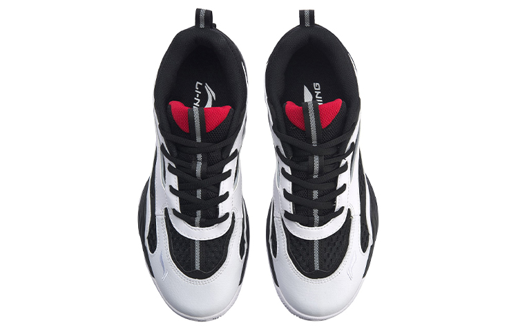 Shop (W) Li-Ning Rebirth Mid ''Zwart Wit'' AGBP012-1