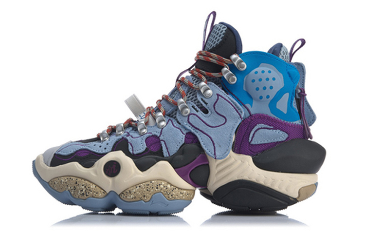 (Women) Li-Ning Reburn Ace Mid 'Blue' AGBP084-3