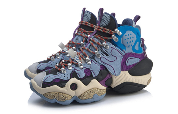 Order (W) Li-Ning Reburn Ace Mid 'Azul'. AGBP084-3