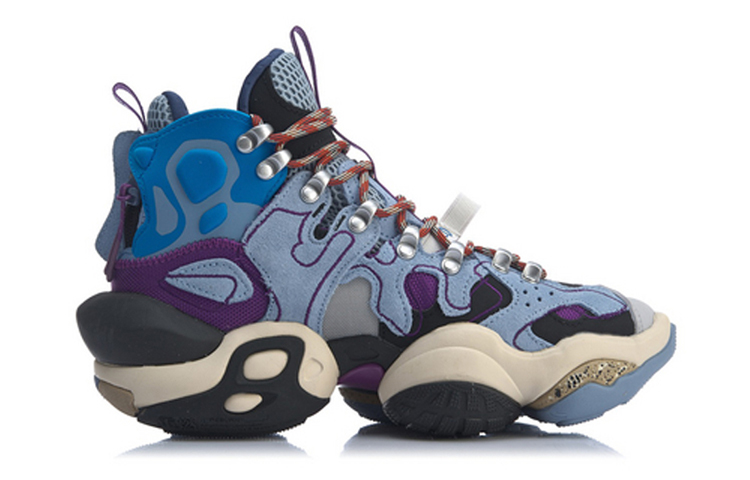 Lookbook (W) Li-Ning Reburn Ace Mid 'Azul'. AGBP084-3