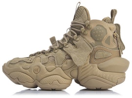 (Women) Li-Ning Reburn Ace Mid 'Khaki Brown' AGBP084-1 (Women) Li-Ning Reburn Ace Mid 'Khaki Brown' AGBP084-1