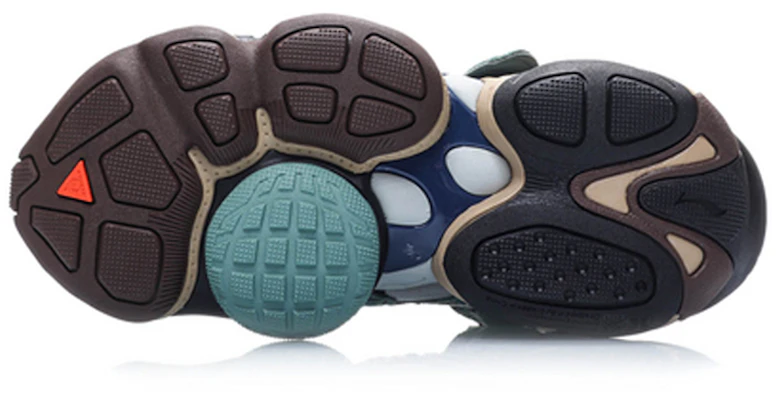 (W) Li-Ning Reburn Ace Mid Minggu Fesyen New York 'Hitam Hijau' AGBP084-4 Shop (W) Li-Ning Reburn Ace Mid Minggu Fesyen New York 'Hitam Hijau' AGBP084-4