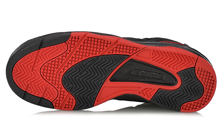 Purchase LiNing李寧 復古90系列 休閒 高筒 籃球鞋 女款 黑紅