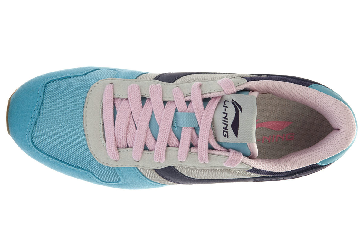Lookbook (W) 리닝 레트로 '블루 그레이' (Li-Ning Retro 'Blue Grey') ALCJ074-4