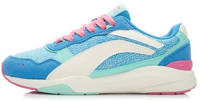 (Women) Li-Ning Retro 'Blue White Pink' ALCK074-6 (Women) Li-Ning Retro 'Blue White Pink' ALCK074-6