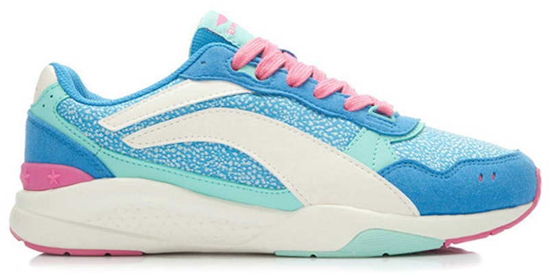 (Women) Li-Ning Retro 'Blue White Pink' ALCK074-6 Order (Women) Li-Ning Retro 'Blue White Pink' ALCK074-6