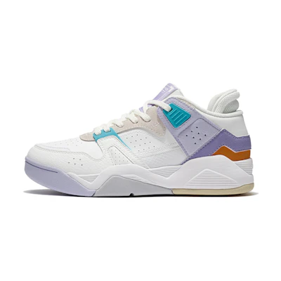 (W) Li-Ning Retro Basketball Shoes 'White Multi'