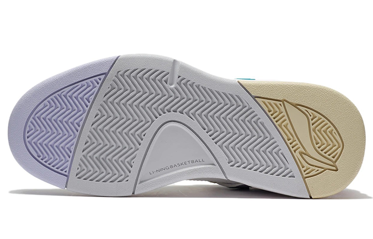 (W) Li-Ning Retro Basketball Shoes 'White Multi' 圖 4