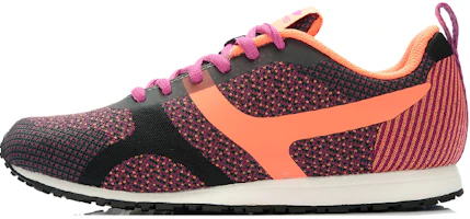 (Women) Li-Ning Retro Casual Running 'Black Orange' ALCK058-1 (Women) Li-Ning Retro Casual Running 'Black Orange' ALCK058-1