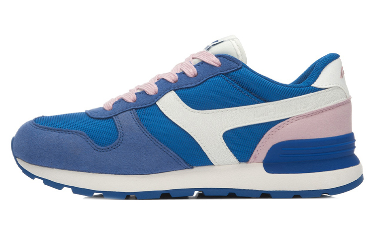 (Women) Li-Ning Retro Casual Running 'Blue Purple Pink' ALCJ016-9