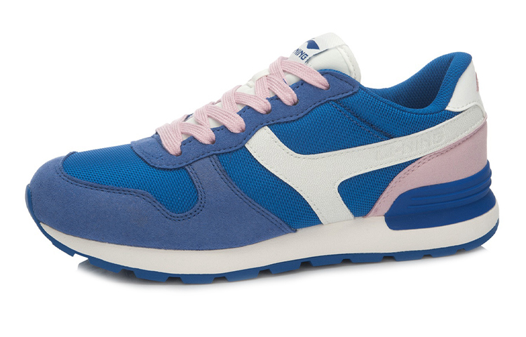 Order (W) Li-Ning Retro Casual Running 'Azul Morado Rosa' ALCJ016-9