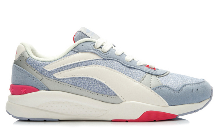 Order (W) Li-Ning Retro Low 'Rojo Blanco Azul' ALCK074-7