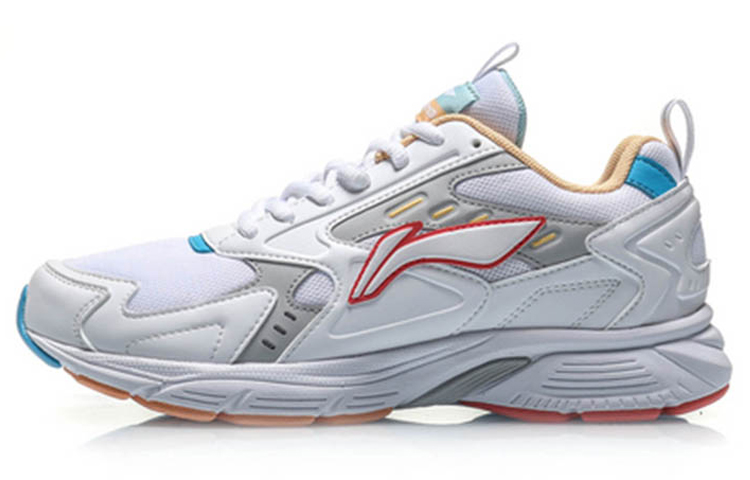 (Women) Li-Ning Retro Running 'White Light Blue' ARLQ012-1