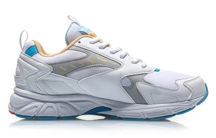 Order (W) Li-Ning Retro Running 'Putih Biru Muda' ARLQ012-1