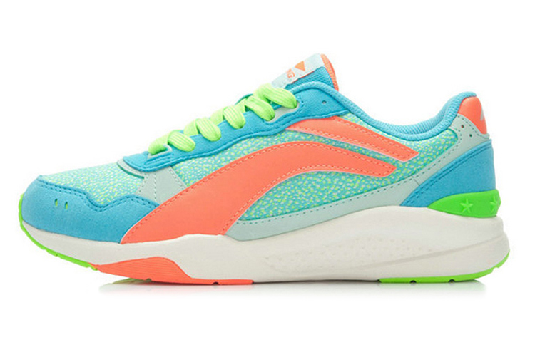 (W) Li-Ning Retro Running Low 'Green Blue Orange'