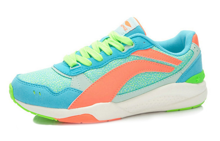 (W) Li-Ning Retro Running Low 'Green Blue Orange' 圖 3