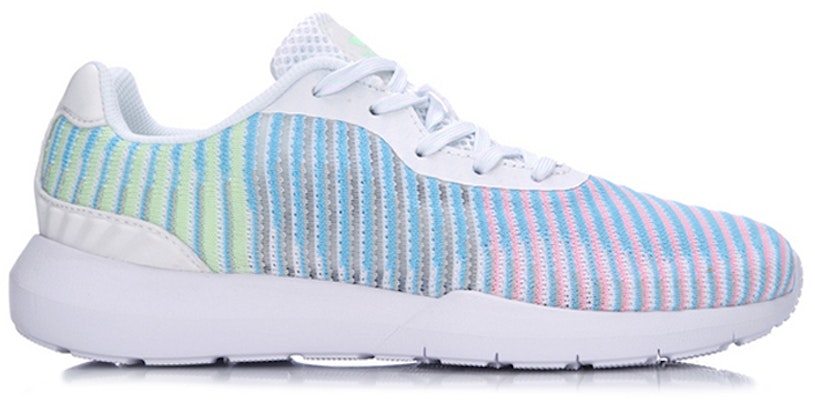 (Women) Li-Ning Retro Running Shoes 'Aurora White Blue Green' AGCM042-1 Order (Women) Li-Ning Retro Running Shoes 'Aurora White Blue Green' AGCM042-1