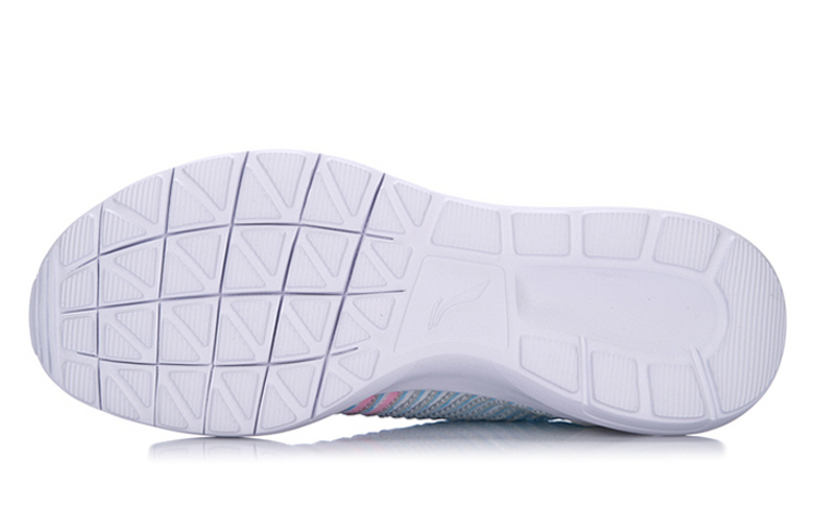 Shop (W) Zapatillas Retro Li-Ning Running 'Aurora Blanco Azul Verde' AGCM042-1