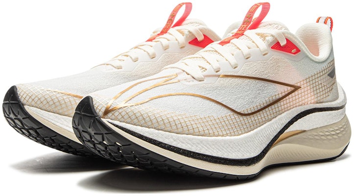 (W) Li-Ning Rabbit Kasar 7 Pro 'Putih Krim Jingga' ARPU002-30 Lookbook (W) Li-Ning Rabbit Kasar 7 Pro 'Putih Krim Jingga' ARPU002-30