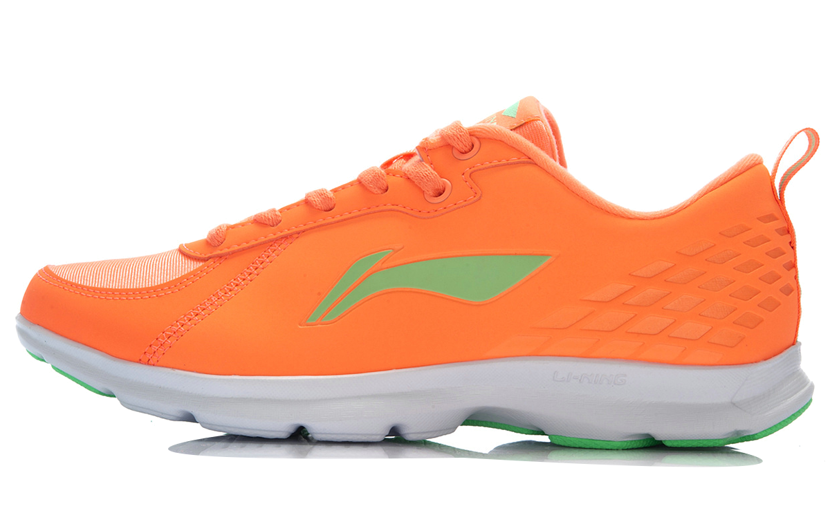(Women) Li-Ning Runner Low 'Orange Green White' ARBJ004-3