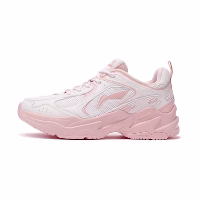 (W) Li-Ning Running 'White Pink'