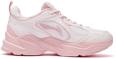 (W) Li-Ning Sepatu Lari 'Putih Pink' ARLS008-1 Order (W) Li-Ning Sepatu Lari 'Putih Pink' ARLS008-1