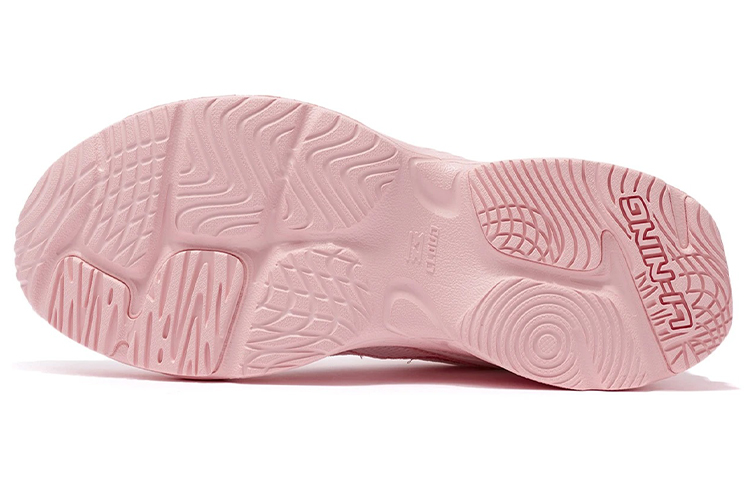 Purchase LiNing李寧 減震防滑耐磨透氣 低幫 跑步鞋 女款 白粉