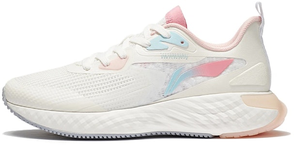 LiNing李寧 減震防滑耐磨 低幫 跑步鞋 女款 白粉藍 Buy LiNing李寧 減震防滑耐磨 低幫 跑步鞋 女款 白粉藍