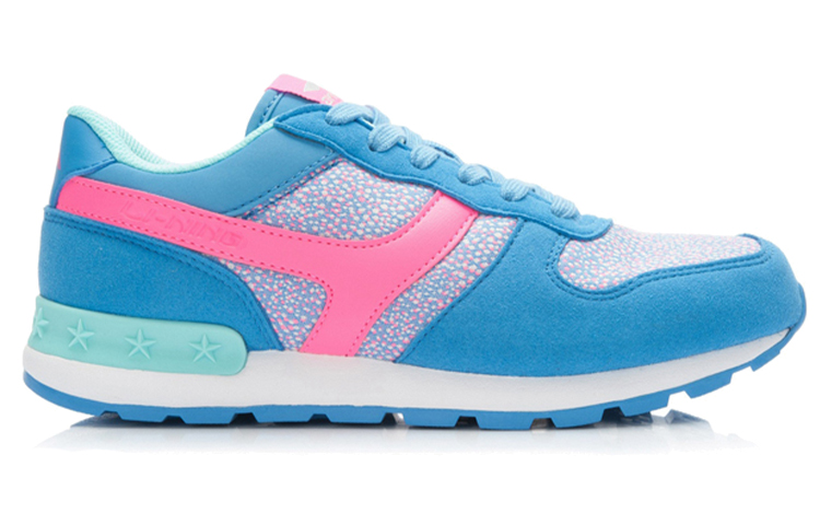 Order (W) Li-Ning Kasut Lari Rendah 'Biru' ALCK084-6