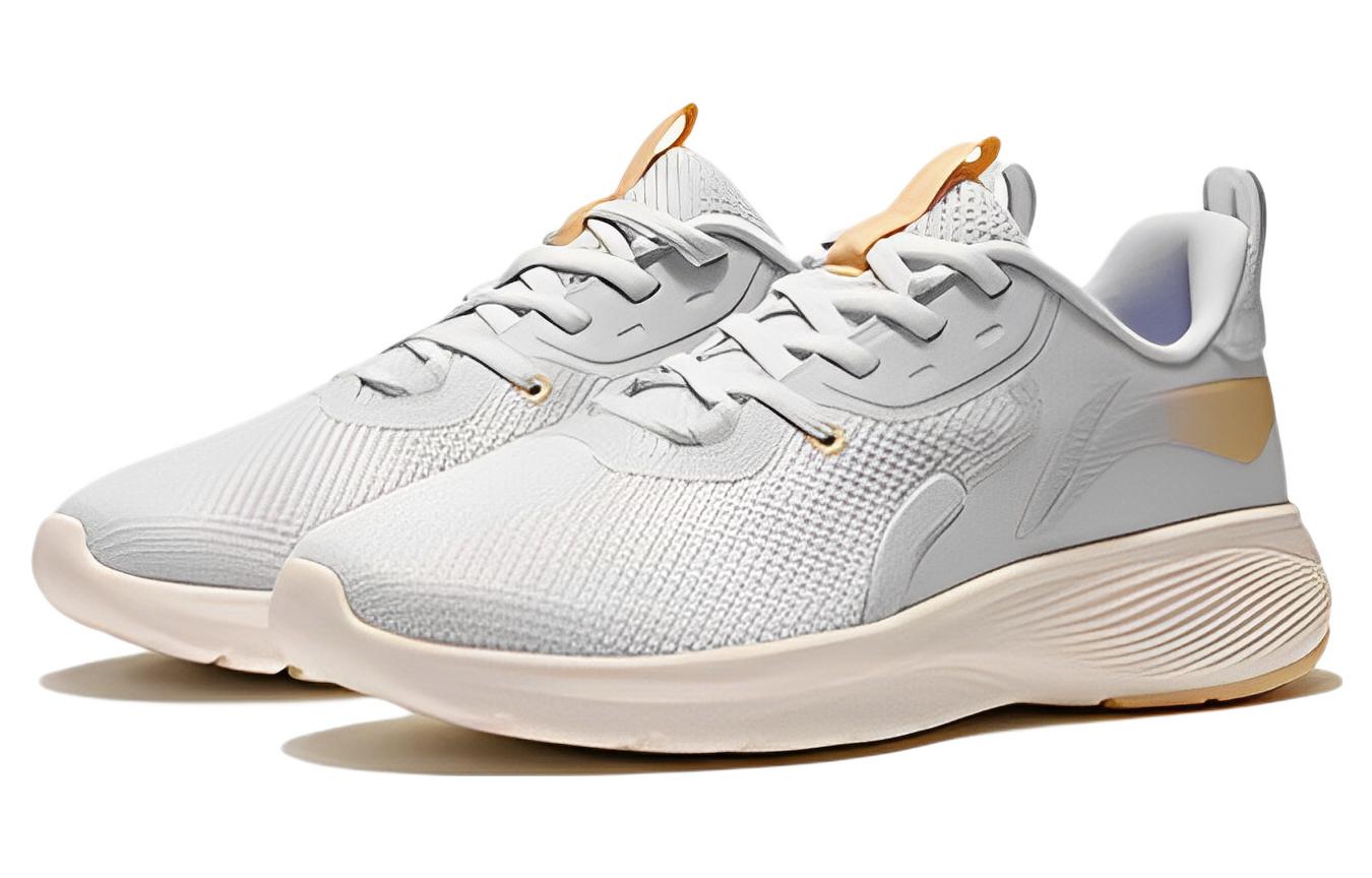 Lookbook LiNing李寧 休閒 低幫 跑步鞋 女款 淡霜藍