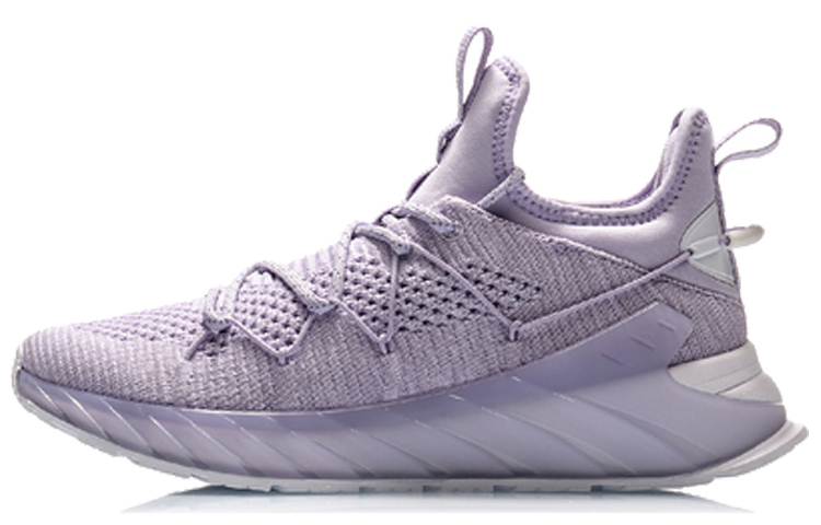 (Women) Li-Ning Running Mid 'Damaged Little Purple' ARHQ122-3