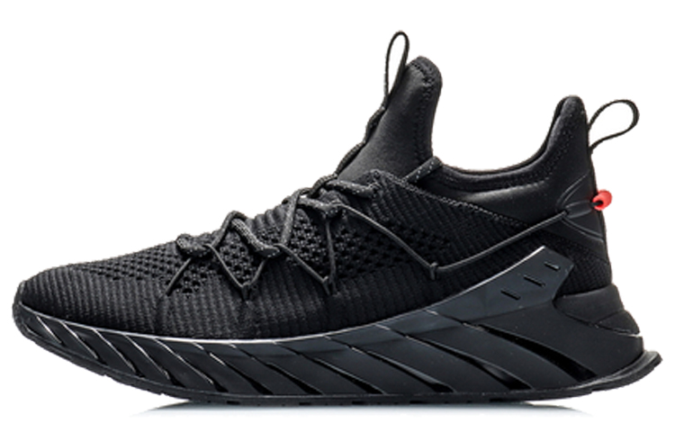 (Women) Li-Ning Running Mid 'Standard Black' ARHQ122-4