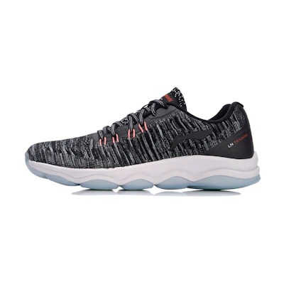 (W) Li-Ning Running Shoes 'Black Grey'
