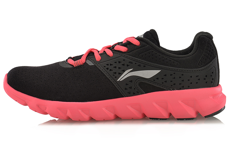 Buy (W) Sepatu Lari Li-Ning 'Hitam Merah Muda' ARHM004-5